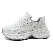 Damen Sportliche Mesh-Sneaker mit atmungsaktiver Laufsohle