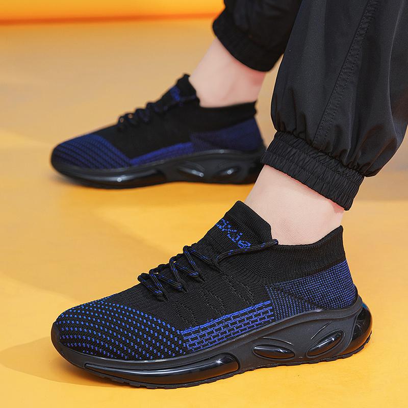Damen Strick-Laufschuhe mit stoßdämpfender Sohle und atmungsaktivem Design