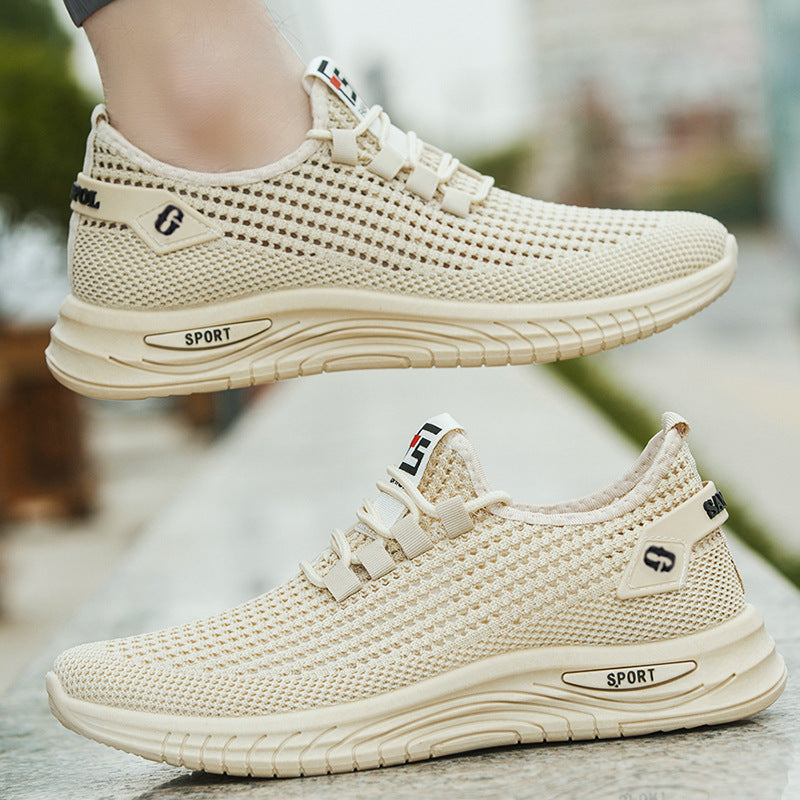 Herren Atmungsaktive Mesh-Laufschuhe mit flexiblem Design Heidi-Mode