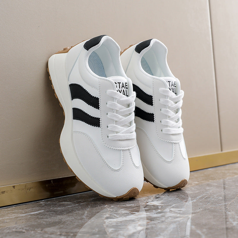 Damen Sportliche Sneakers mit atmungsaktivem Obermaterial und rutschfester Sohle