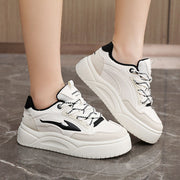 Damen modische Sneaker mit dämpfender Laufsohle und atmungsaktivem Obermaterial