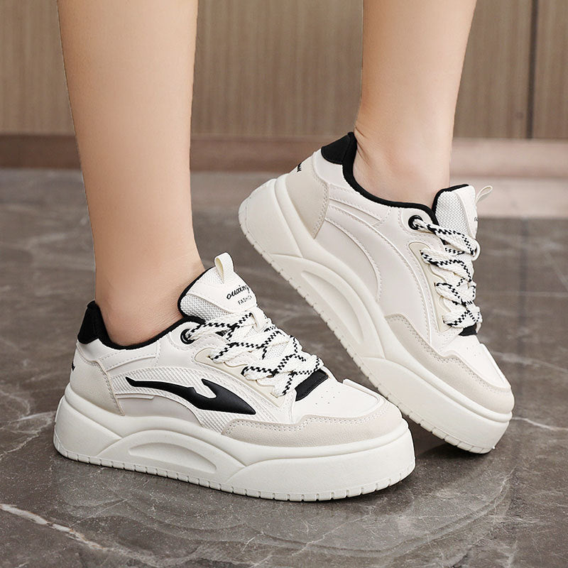 Damen modische Sneaker mit dämpfender Laufsohle und atmungsaktivem Obermaterial