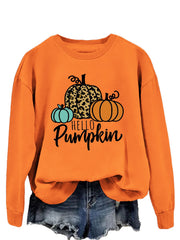 Damen Sweatshirt mit kreativem Herbstmotiv und lässigem Schnitt
