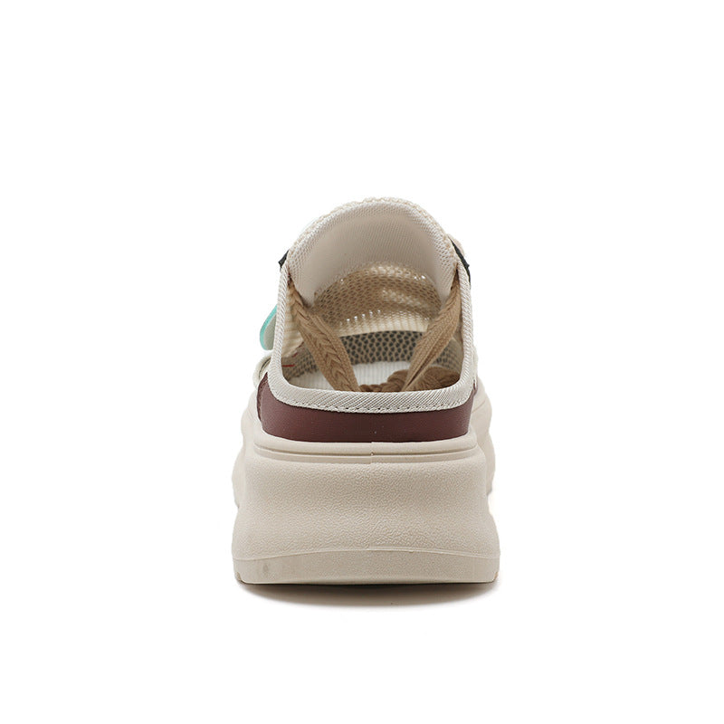 Damen modische Slip-ons mit atmungsaktiver Mesh-Oberfläche und dämpfendem Fußbett