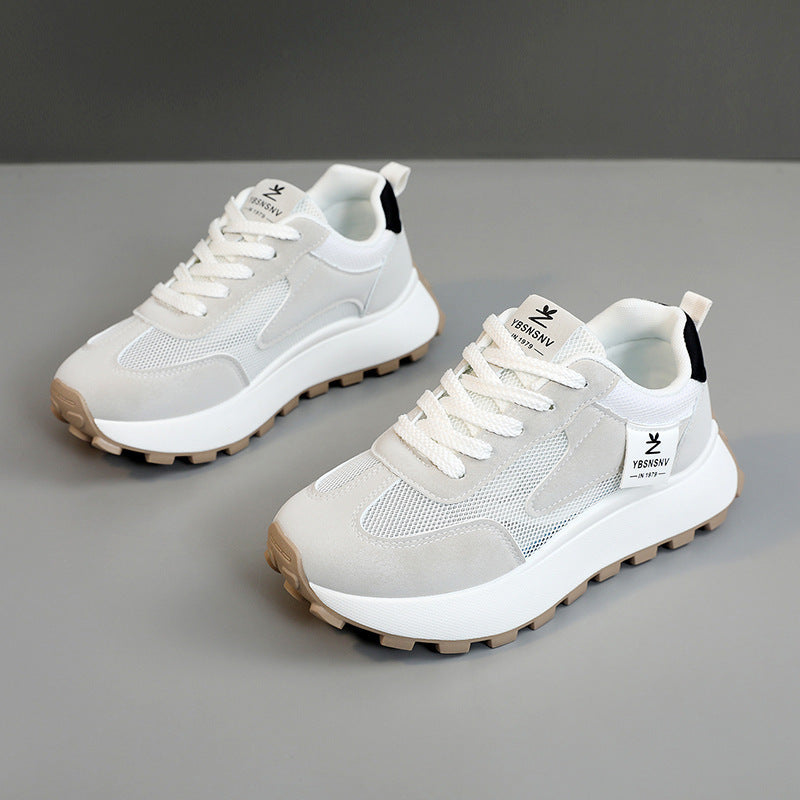 Damen Sportliche Sneakers mit atmungsaktiver Mesh-Oberfläche und dämpfender Laufsohle    1771555985