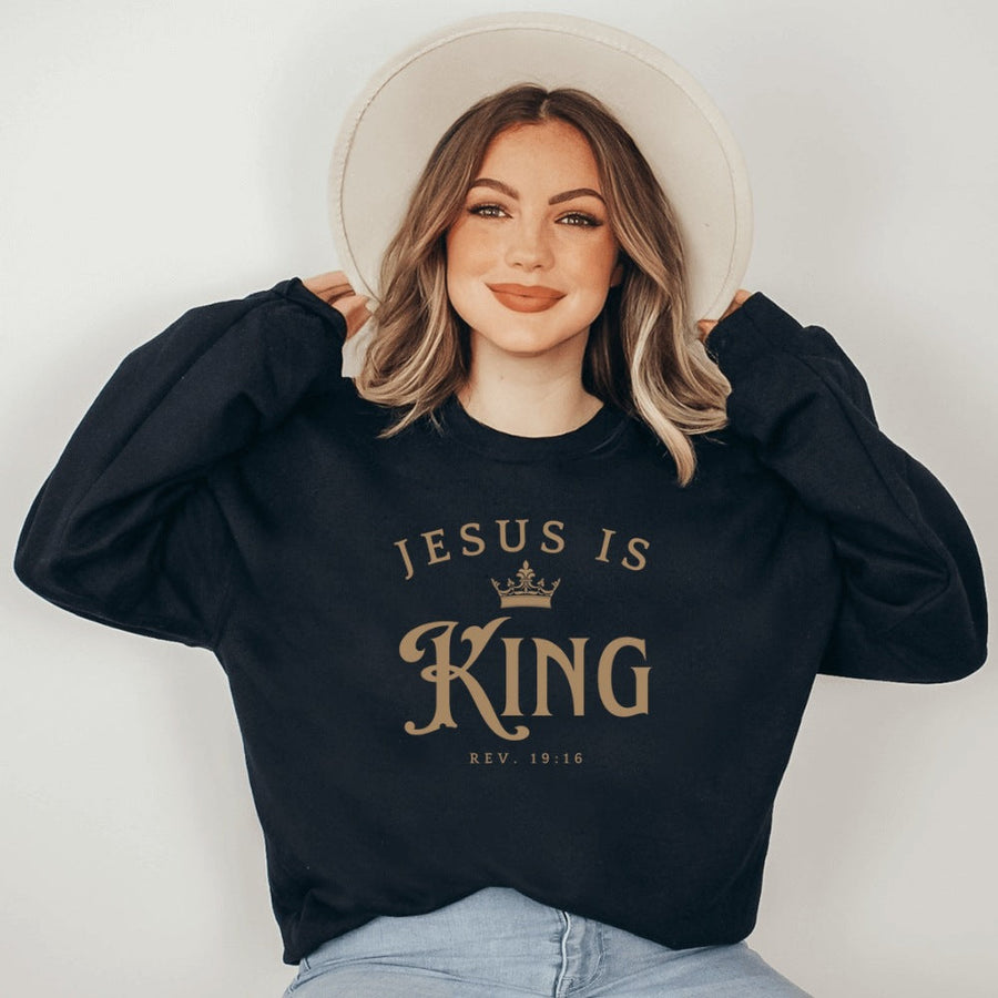 Damen Sweatshirt mit inspirierendem Schriftzug und lockerer Passform