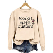 Damen Sweatshirt mit kreativem Spruch und lässigem Schnitt