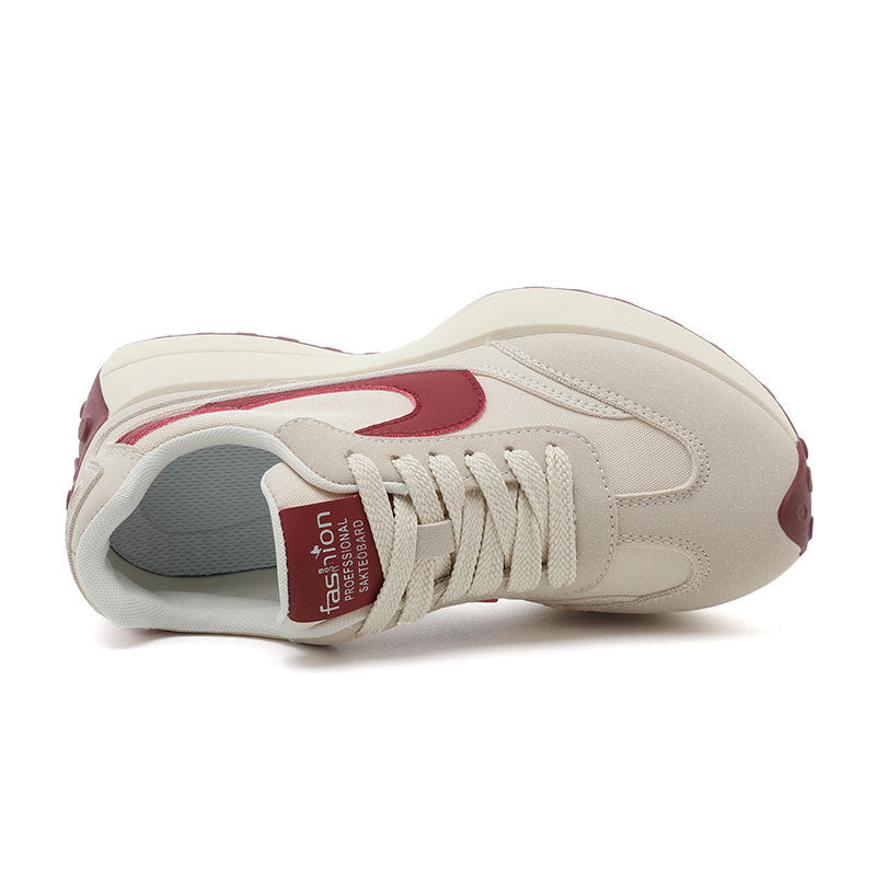 Damen Sportliche Sneakers im urbanen Retro-Design mit dämpfender Sohle