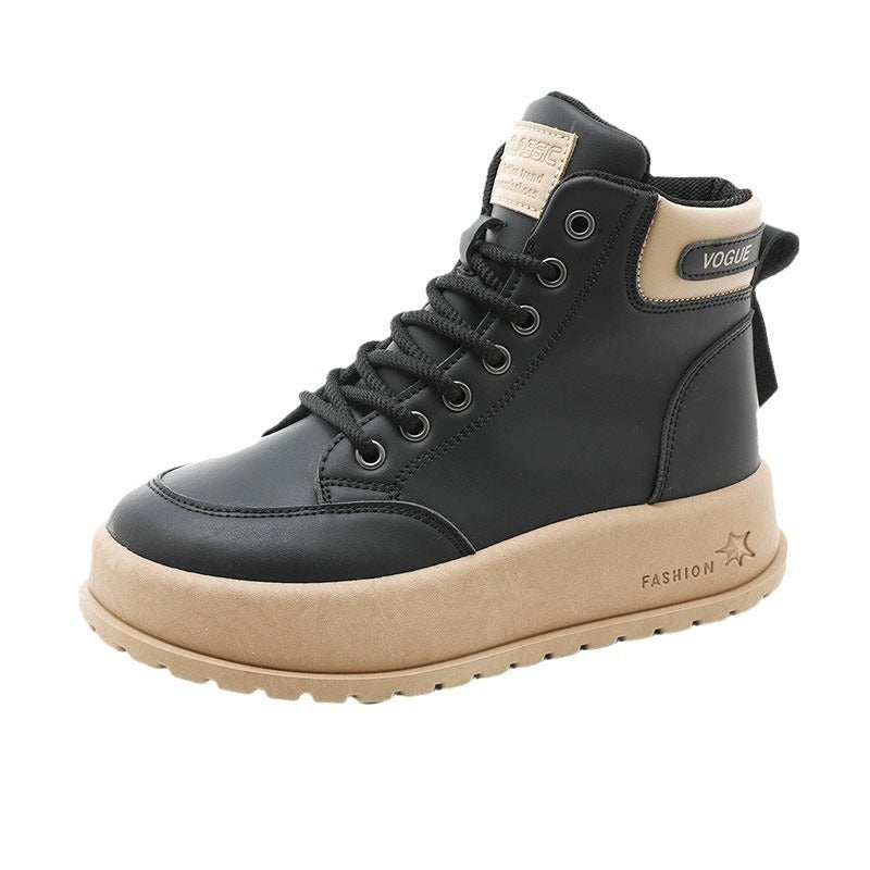 Damen Hohe Sneakers mit robustem Sohlendesign und Polsterung