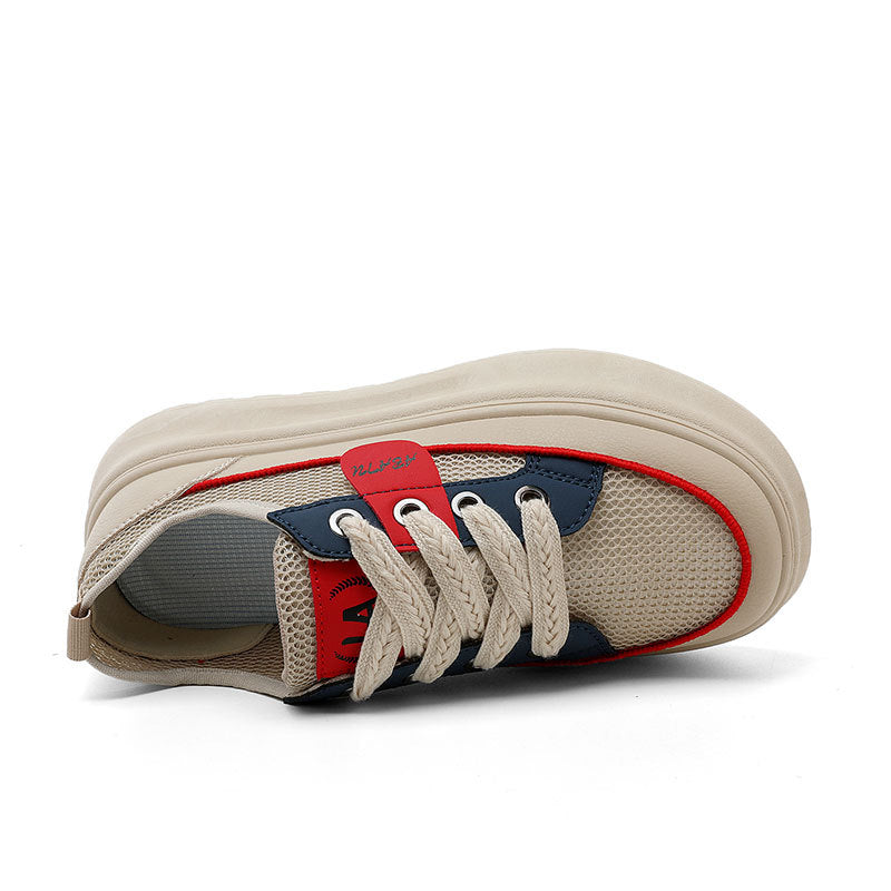 Damen Sportliche Sneakers mit atmungsaktiver Mesh-Oberfläche und dämpfender Laufsohle