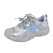 Damen sportliche Sneakers mit atmungsaktiver Mesh-Oberfläche und rutschfester Sohle