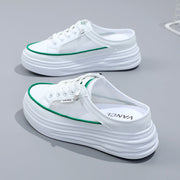 Damen lässige Sneaker mit atmungsaktivem Mesh-Obermaterial und dämpfender Sohle