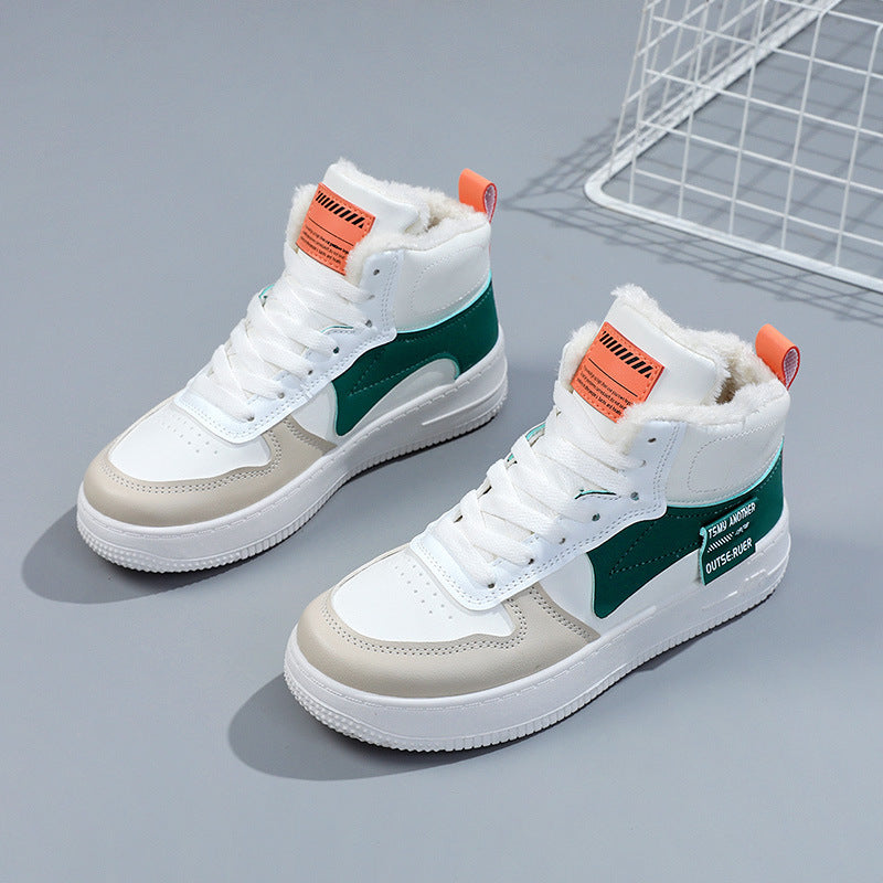 Damen Hochwertige Sneaker mit Warmfutter