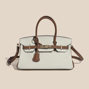 Jana | Damen Leder Schultertasche – Strukturierte Handtasche Rindsleder Crossbody für Büro 2026