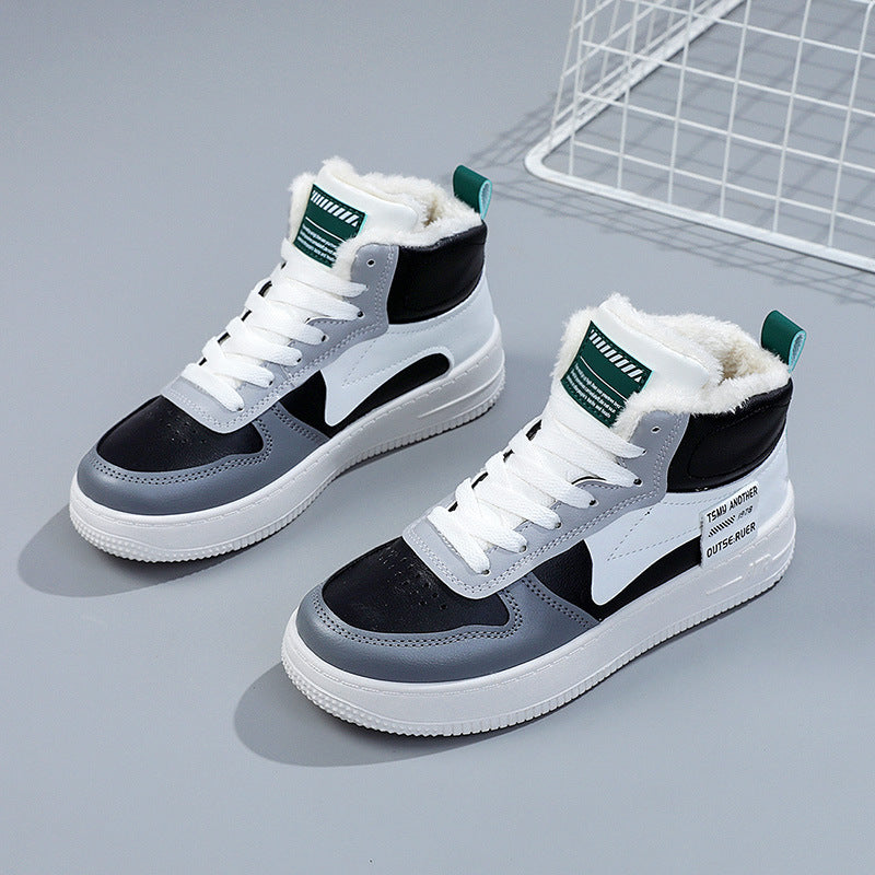 Damen Hochwertige Sneaker mit Warmfutter