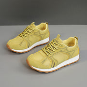 Damen Sportliche Sneakers mit atmungsaktivem Mesh-Obermaterial und stoßdämpfendem Fußbett