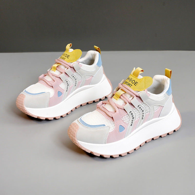 Damen Sportliche Sneakers mit dämpfender Laufsohle und strapazierfähigem Obermaterial