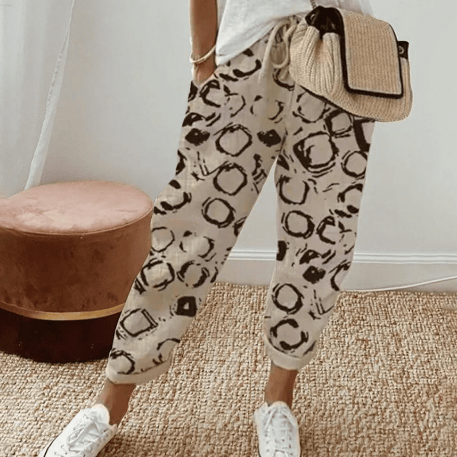 Ella™ Elegante Leinenhose aus Baumwoll-Leinen-Mix | Damen
