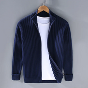 Offene Strickjacke für Herren mit Elegantem Look