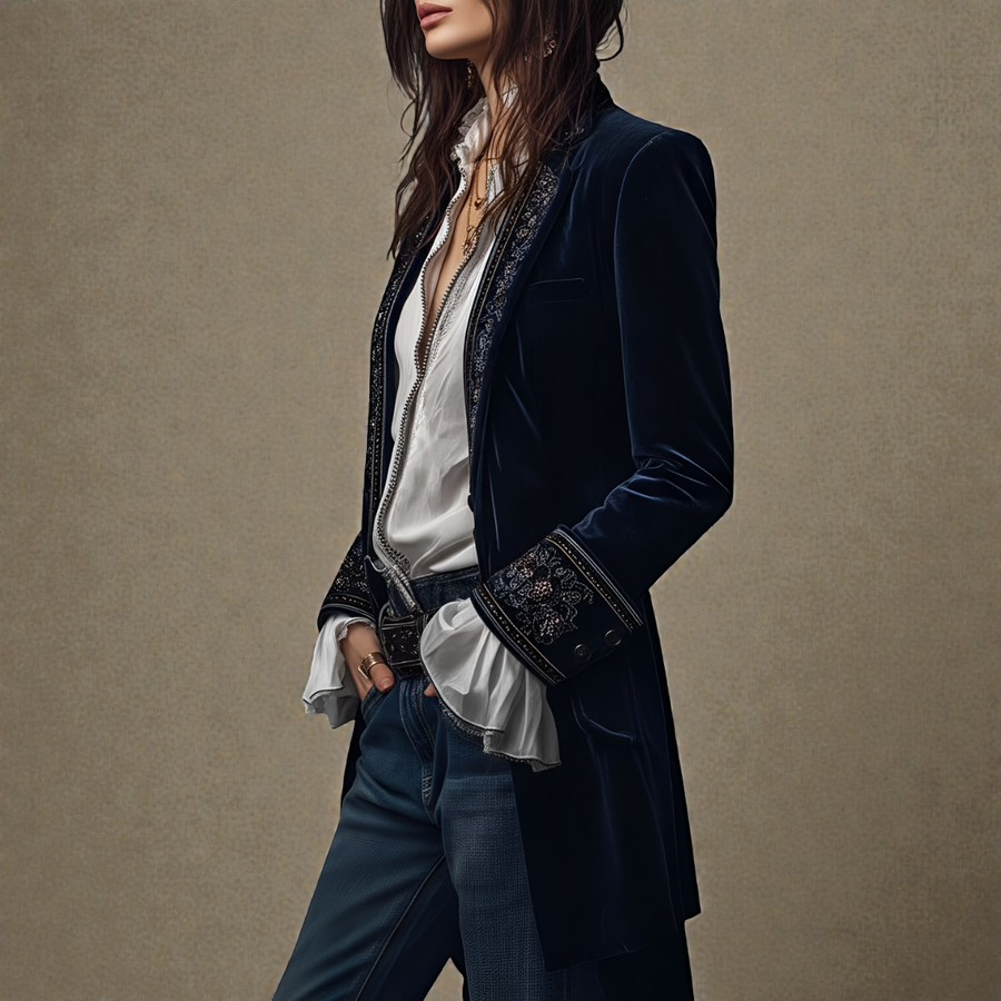 Carita™ - Elegante Vintage Jacke