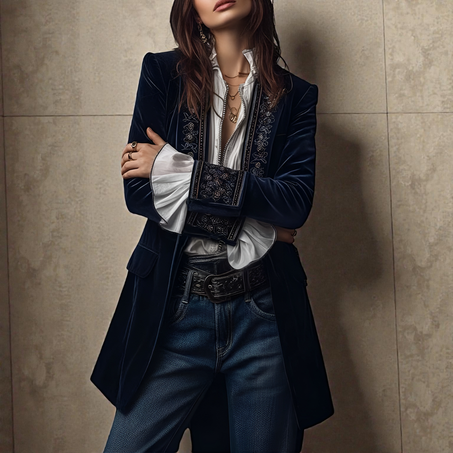 Carita™ - Elegante Vintage Jacke