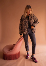 Leoona – Leoparden Bomber Jacke