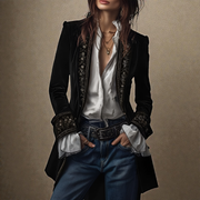 Carita™ - Elegante Vintage Jacke