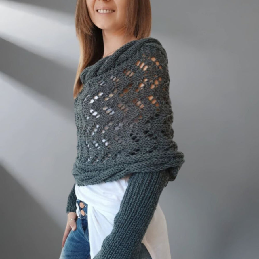 Revola™ - Umhüllender Gestrickter Schal zum Schutz vor Kälte