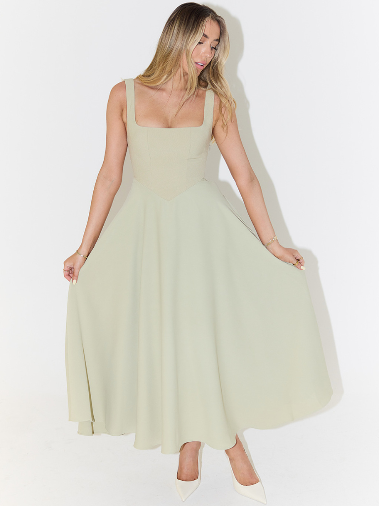 Emilia | Elegantes Kleid mit Midi Länge