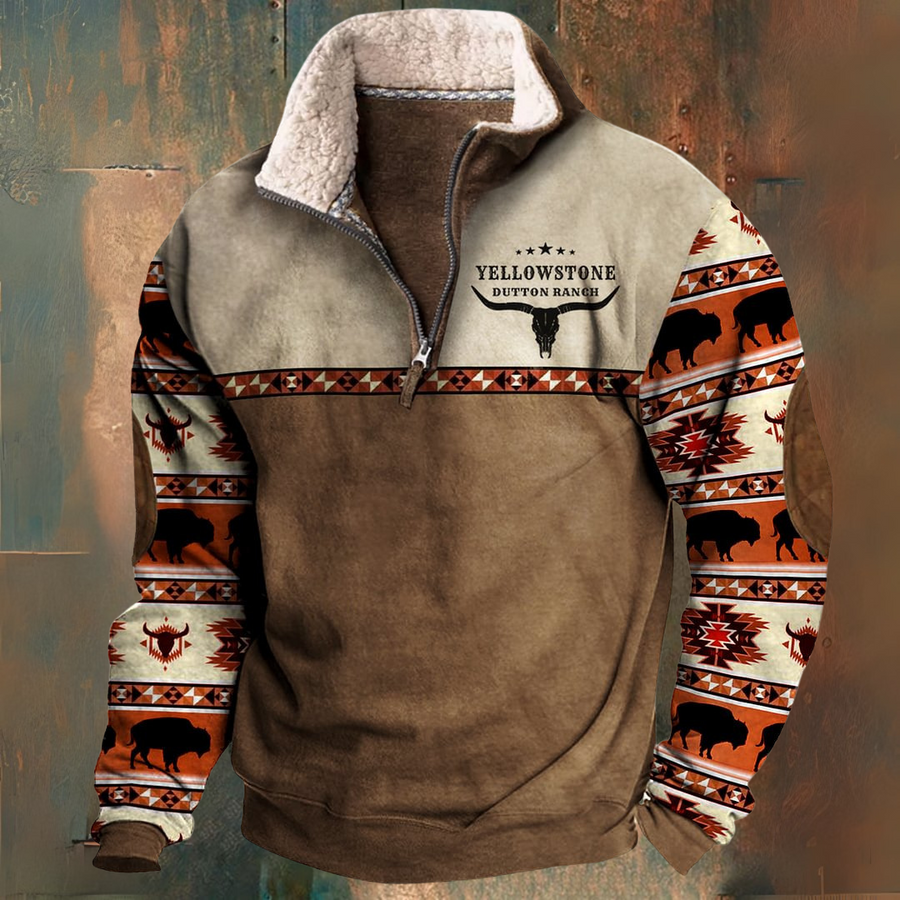 RODEO — Herbst-Winter Halbzip-Jacke