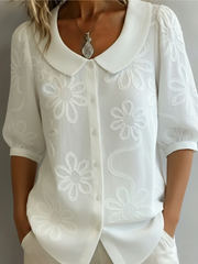 Elina | Stilvolle Soft Touch Bluse für Damen