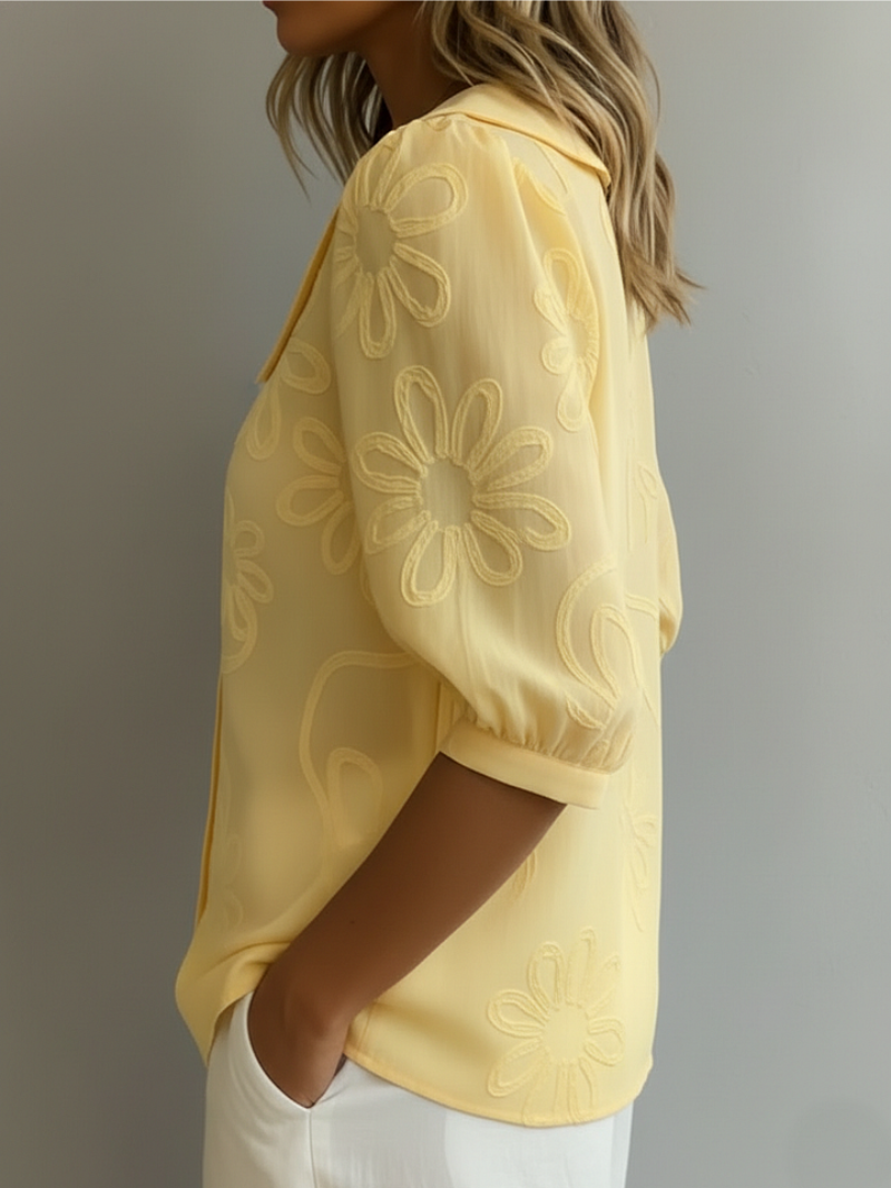 Elina | Stilvolle Soft Touch Bluse für Damen