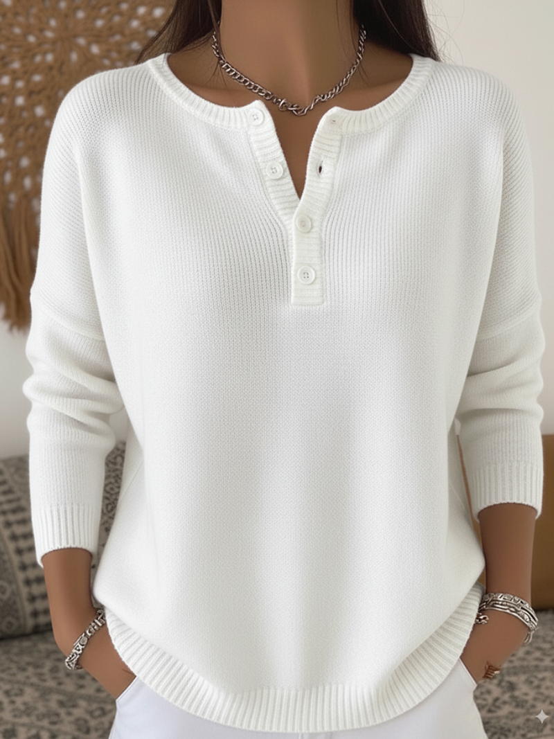 Nola™ – Pullover mit Knopfverschluss