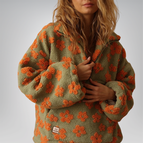 DAISY™ | FLEECE MIT BLUMENMUSTER