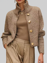 Isabella | Edle taillierte Damen Wolljacke