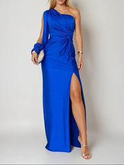 Riley™ - Ein-Schulter Abendkleid