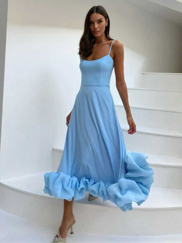 VIVIENNE RUFFLE DRESS