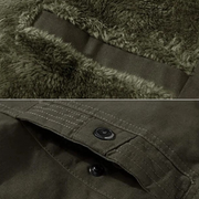 Lässige Winterjacke Mit Taschen Für Herren | Reißverschluss