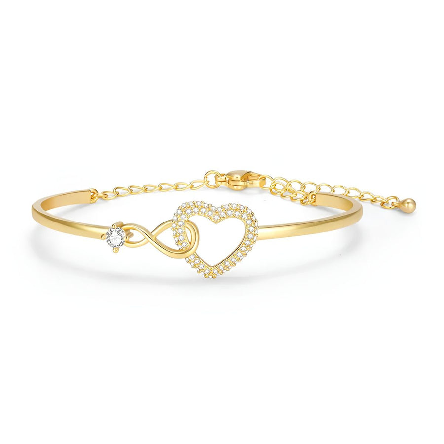 Soultie™ - Ewige Liebe Herz-Anhänger | Mutter-Tochter-Armband