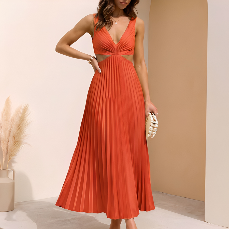 Vania - Elegantes und fließendes Damenkleid