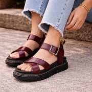 Orthopädische Sandalen mit Plateau für Damen | Stabiler Halt & Entlastendes Laufgefühl