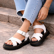 Orthopädische Sandalen mit Plateau für Damen | Stabiler Halt & Entlastendes Laufgefühl