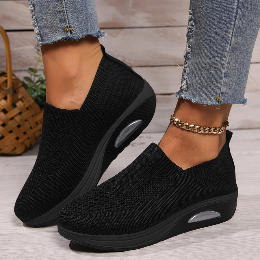 Orthopädische Schuhe zur Schmerzlinderung Damen | Dämpfende Sohle & Leichtes Reinschlüpfen