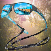 Outdoor-Brille mit UV-Schutz und polarisierten Gläsern