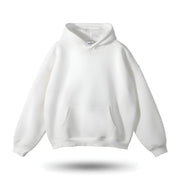 Oversized Kapuzenpullover mit Kängurutasche