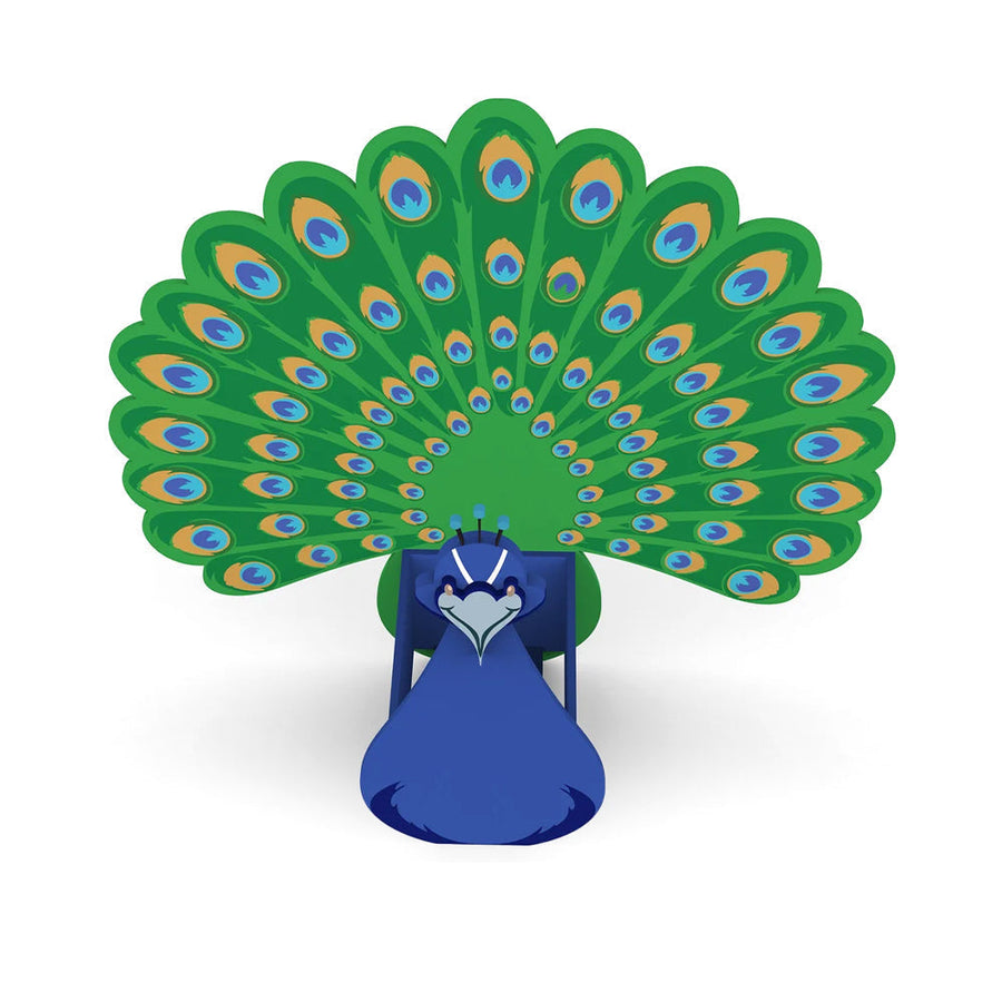 Pfau Blumenpot