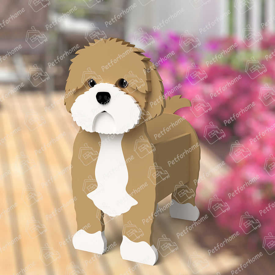 Cavapoo Planter Pot