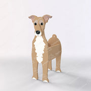 Grauhund Blumencontainer