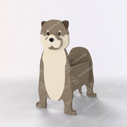 Otter Pflanzgefäß