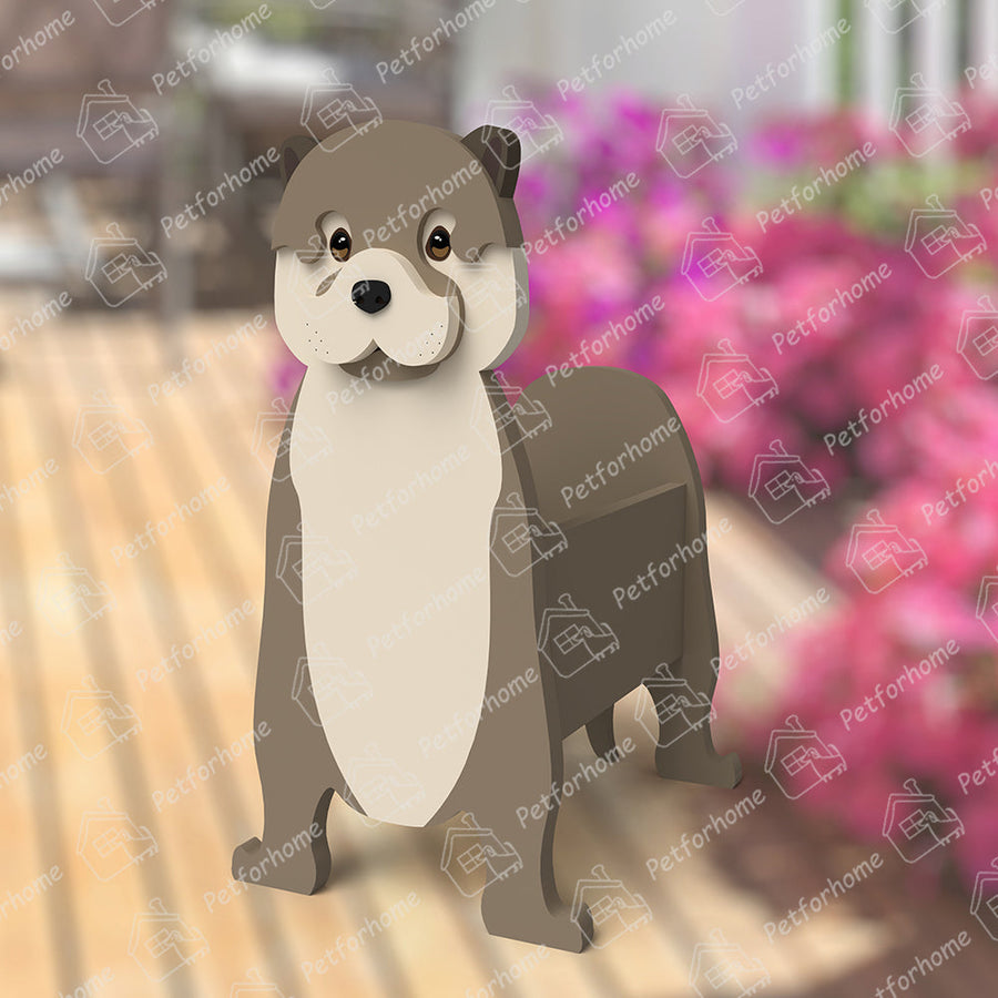 Otter Pflanzgefäß